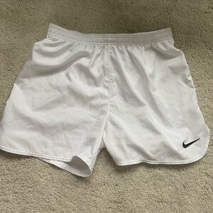 Women’s Nike White Athletic Shorts